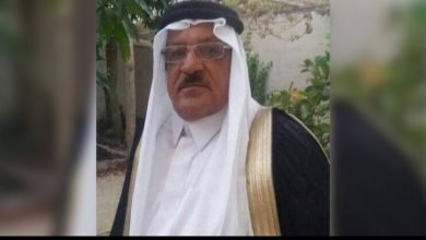 الشيخ على فريج رئيس الحزب العربى للعدل والمساواة