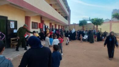 إقبال كثيف من المواطنين للمشاركة الانتخاباتالرئاسية