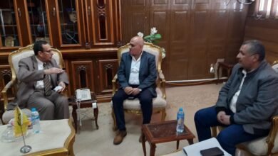 محافظ شمال سيناء يستقبل رئيس جهاز تعمير سيناء