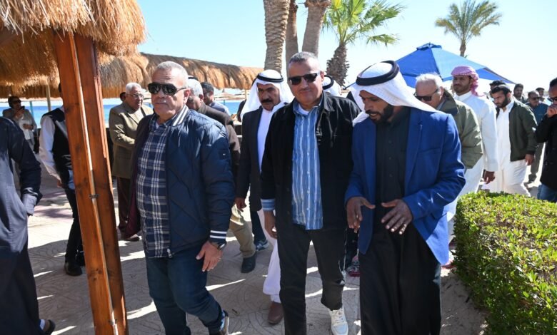 لقاء موسع مع المشايخ والعواقل ورجال الأعمال والرموز في جنوب سيناء