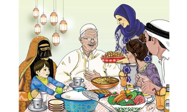 تقاليد الشهر الفضيل قطر