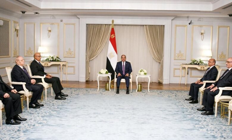 الرئيس السيسي يشهد أداء اليمين لرؤساء محكمة النقض ومجلس الدولة وهيئتي قضايا الدولة والنيابة الإدارية