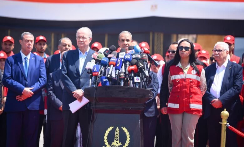 تفاصيل زيارة وفد مصري فلسطيني رفيع المستوى إلى العريش ومعبر رفح