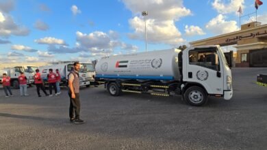 الإمارات تدعم قطاع غزة بـ304 شاحنة مساعدات خلال سبتمبر الجاري