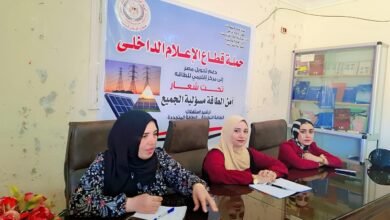 تدشين حملة أمن الطاقة مسئولية الجميع في شمال سيناء