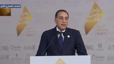 انطلاق المؤتمر الصحفي قبل افتتاح المتحف المصري الكبير