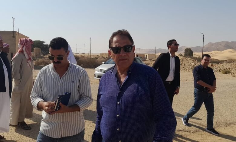 نائب محافظ شمال سيناء: 100 بيت جديد لأهالي المنجم والمغارة