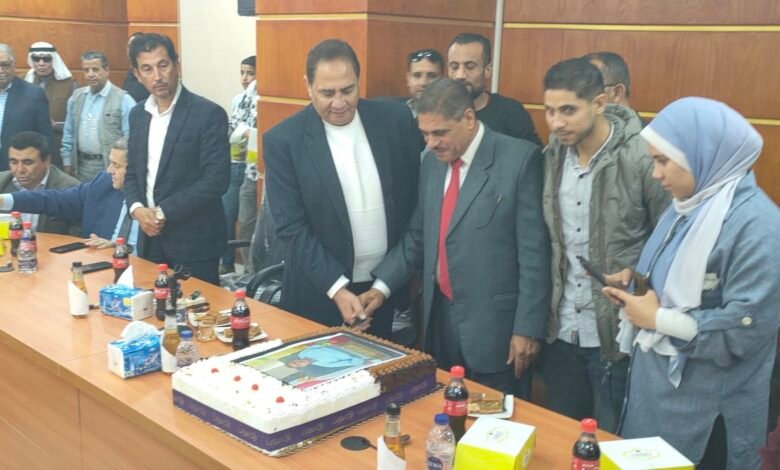 العريش تحتفي بيوم الوفاء: تكريم محسن سالم بعد 30 عامًا من العطاء