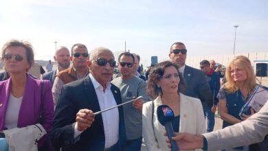 محافظ شمال سيناء يستقبل وفدًا رفيع المستوى من الاتحاد الأوروبي برئاسة المفوضة الأوروبية حاجة لحبيب