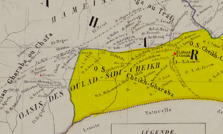 قبيلة أولاد سيدي الشيخ… تاريخ عريق وحضور مستمر في المغرب العربي