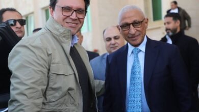 جانب من استقبال محافظ شمال سيناء لوزير الثقافة