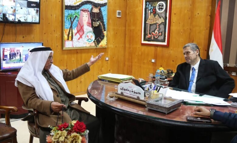 شمال سيناء ترتقي بالتعليم: لقاء بين وكيل الوزارة ورئيس جمعية مجاهدي سيناء لدعم الطلاب والمبادرات التعليمية