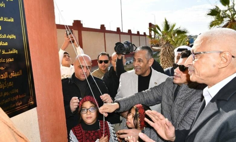 مصر تعزز التنمية في شمال سيناء: وزير الشباب يفتتح منشآت رياضية ويطلق مبادرات تشغيل للشباب