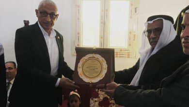 الشيخ عبدالله جهامة يشيد بافتتاح محطة مياه وادي العمرو في وسط سيناء