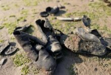 أحذية من قاع البحر