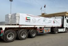 وكالة الإمارات للمساعدات تدعم غزة بالدفعة 303 عبر كرم أبو سالم واستعدادات لاستقبال سفينة «أم الإمارات»