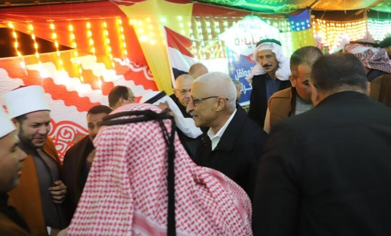 محافظ شمال سيناء على مائدة السواركة بالمهدية: رسالة تقدير لدور القبائل في حماية الوطن