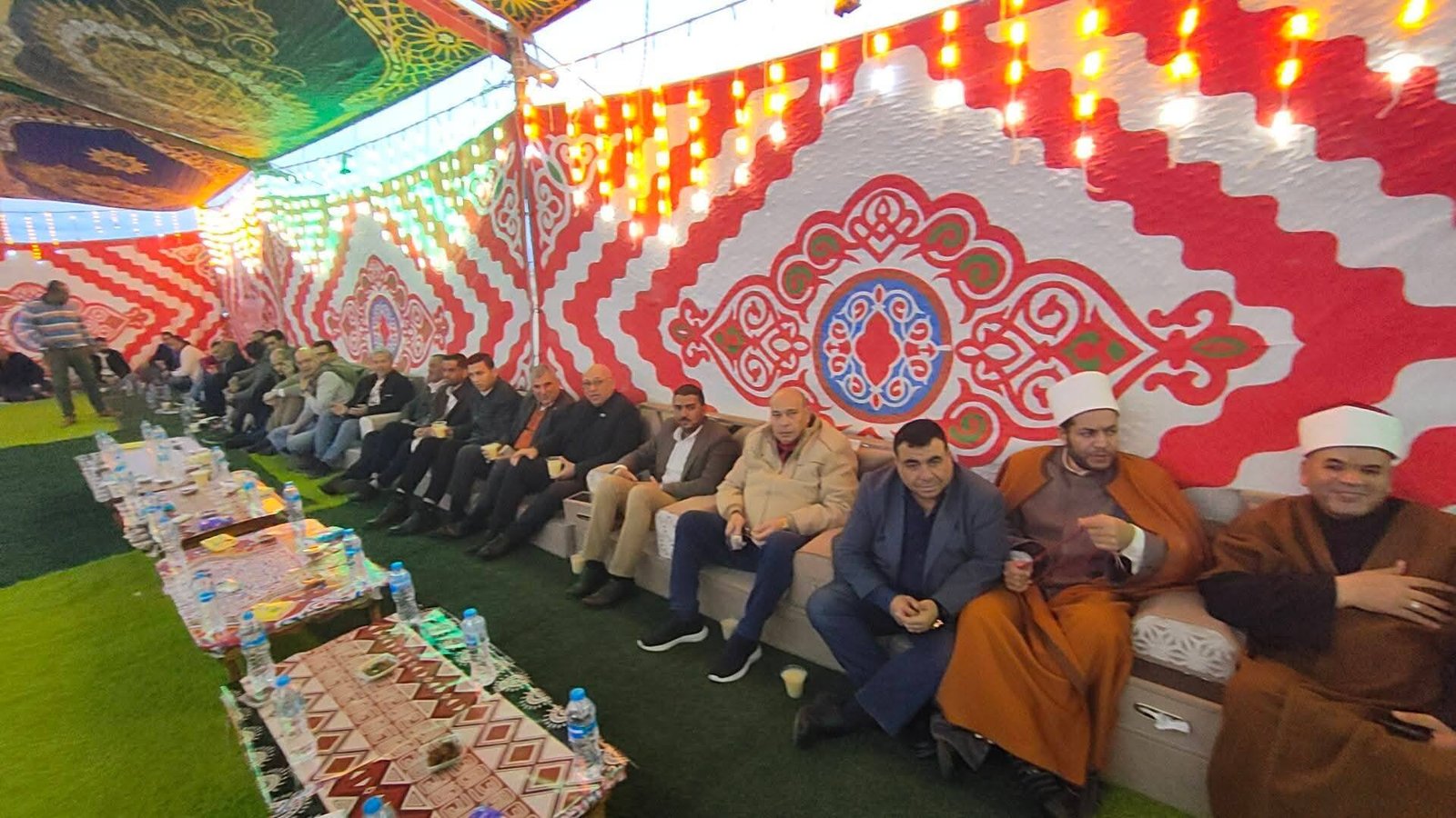 جانب من حفل الإفطار بحضور محافظ شمال سيناء