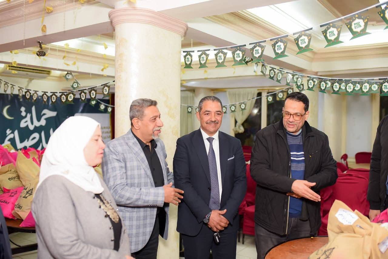 المهندس أيمن حافظ عفره يشارك في إفطار إدارة غرب طنطا التعليمية