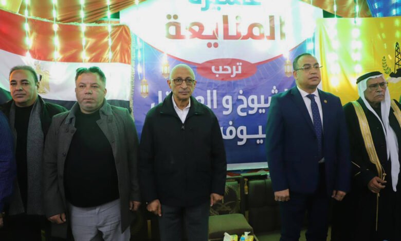 الشيخ عبدالله جهامة من إفطار رفح: أبناء مصر صفٌ واحد خلف القيادة السياسية وحدودنا في أيدٍ أمينة