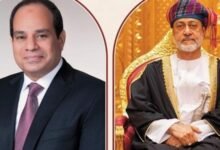 الرئيس السيسي يجري اتصالاً هاتفياً بالسلطان هيثم بن طارق بشأن التطورات الجارية في المنطقة