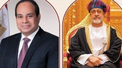 الرئيس السيسي يجري اتصالاً هاتفياً بالسلطان هيثم بن طارق بشأن التطورات الجارية في المنطقة