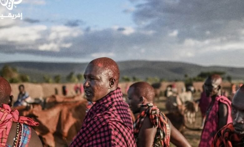 قبيلة الماساي في كينيا