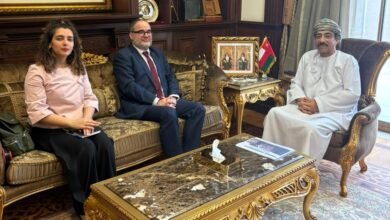 السفير عبد الله الرحبي يستقبل مدير شؤون الأونروا في الضفة الغربية