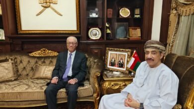 السفير عبد الله الرحبي يستقبل سفير اليابان بالقاهرة