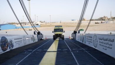 المستشفى الإماراتي العائم بالعريش يستقبل 7 مصابين من غزة عبر معبر رفح بدعم وكالة الإمارات للمساعدات