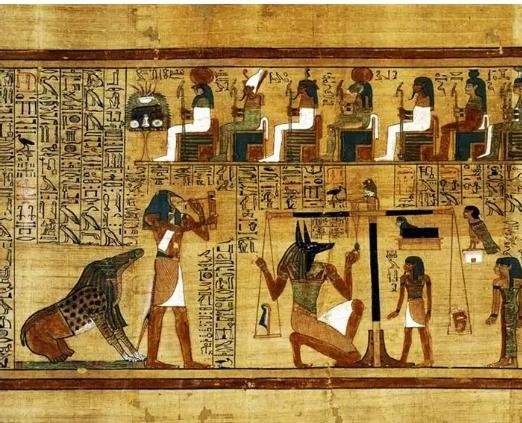 (​محاكمة الموتى) رحلة الروح من "قاعة العدالتين" إلى الخلود