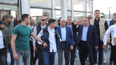 العرجاني في العريش وسط استقبال جماهيري.. وجهامة: مدينة السلام تجسيد للوحدة والتنمية