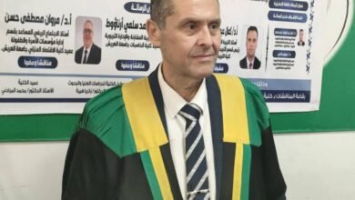 مليون مبروك حصول أ. حمزة رضوان وكيل وزارة التربية والتعليم بالعريش على درجة الماجستير