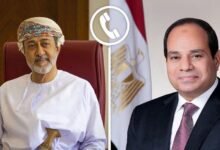 الرئيس السيسي يتلقى اتصالا هاتفيا من سلطان سلطنة عمان