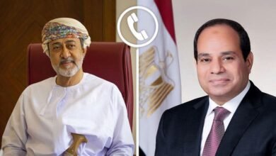 الرئيس السيسي يتلقى اتصالا هاتفيا من سلطان سلطنة عمان